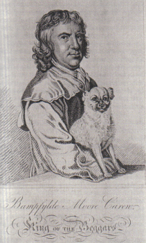 Bampfylde Moore Carew with dog