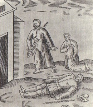 Frontispiece of The Bloudie Booke